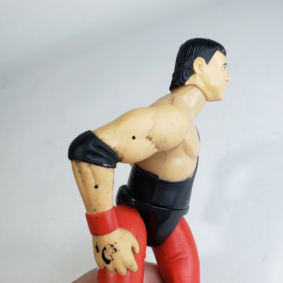 Vintage 1997 Jerry King Lawler WWE Jakks Superstars Wrestling Figurine - Picture 4 of 9